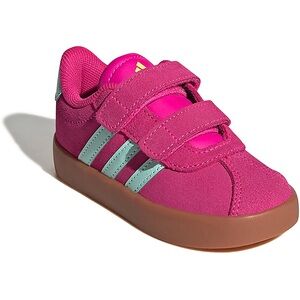 Adidas Kids Fuchsia and Mint Sneakers